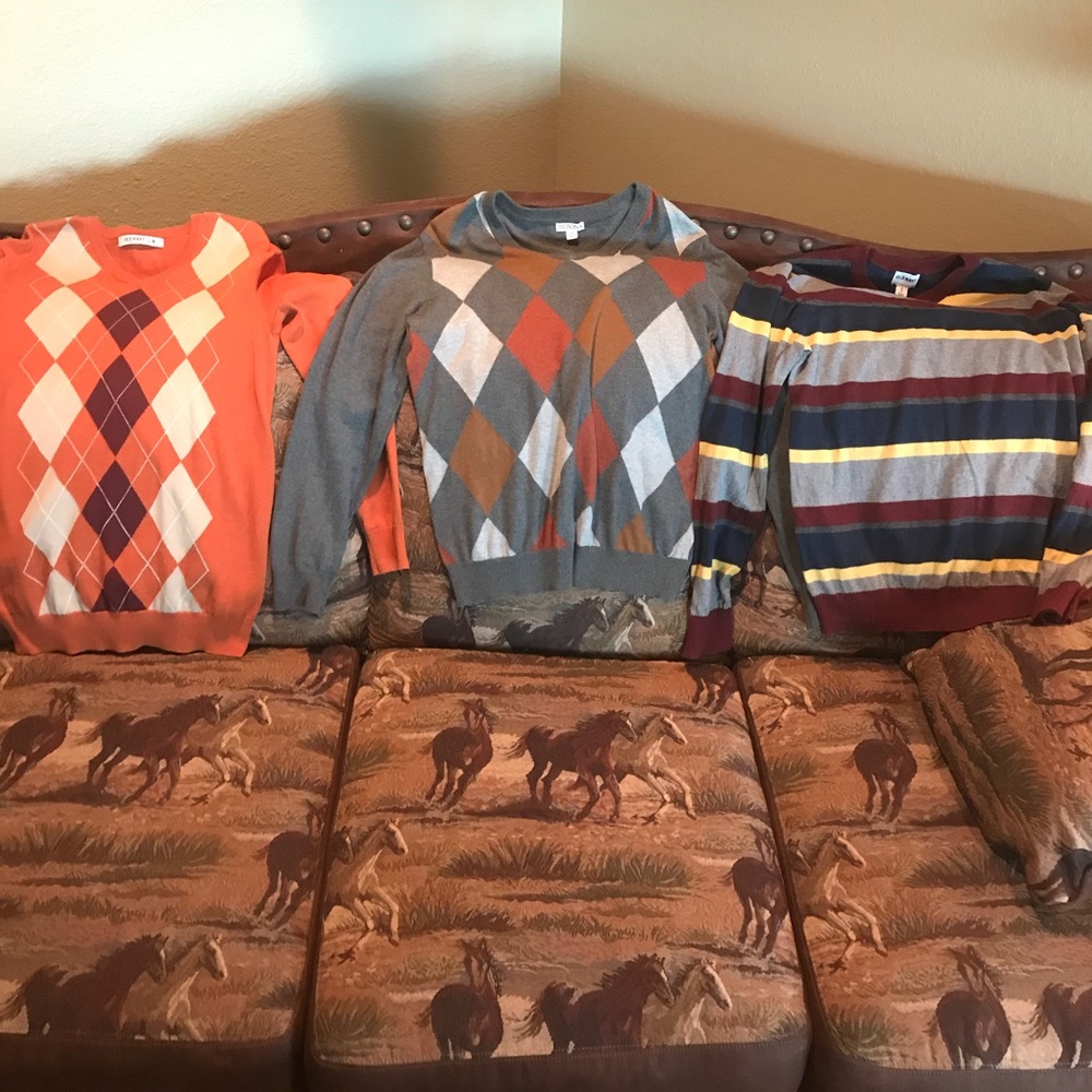 3 sweaters Medium